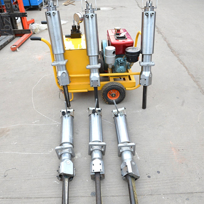 Spartizione di roccia senza sforzo con 200KG Hydraulic Darda Rock Splitter a Lowest