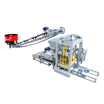 Vibrazione versatile 75KN Macchina per la fabbricazione di mattoni per blocchi di calcestruzzo per più applicazioni