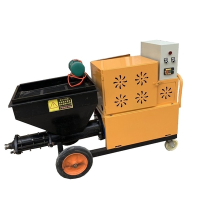 Macchina di spruzzatura di cemento e malta di tipo diesel da 4 kW a motore per intonaco 1.52*0.68*0.95