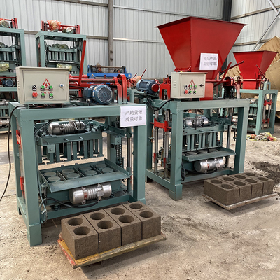 Metodo di pressione idraulica Manuale Interlocking Brick Making Machine per un'operazione facile
