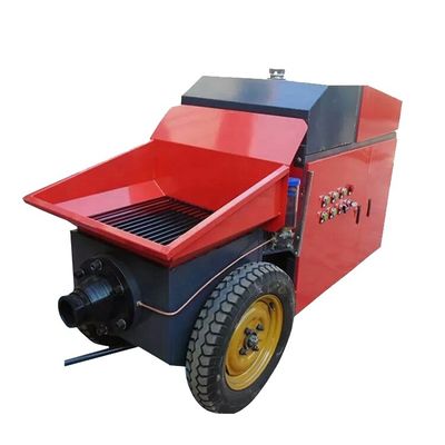 Mini pompa diesel a colonna di struttura secondaria cinese Pompa per calcestruzzo con produttività 8M3/h
