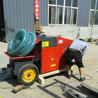 Mini pompa diesel a colonna di struttura secondaria cinese Pompa per calcestruzzo con produttività 8M3/h