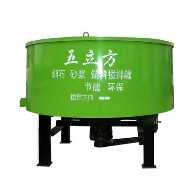 7.0 mm Spessore del tamburo Verticalstand Pan Concrete Mixer per progetti richiesti dal cliente