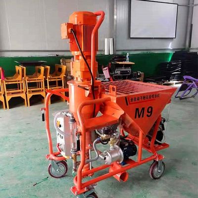 20m Pipe Wall Cement Spray Plaster Pump Mortar Spray Machine Alta efficienza operativa