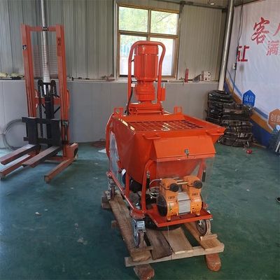 200 kg Capacità Parete cemento cemento spruzzo intonaco macchina con 15M distanza verticale