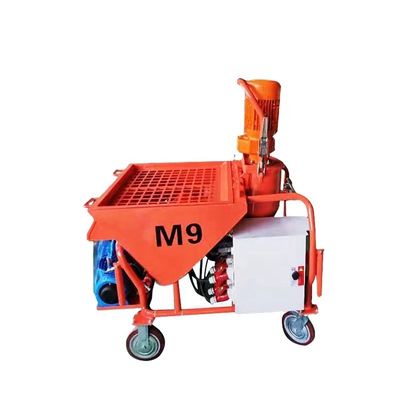 200 kg Capacità Parete cemento cemento spruzzo intonaco macchina con 15M distanza verticale
