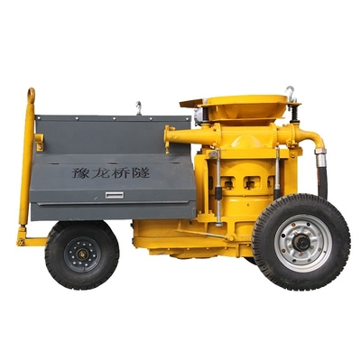 7.5kw Wet Shotcrete Cement Mortar Spraying Plaster Machine per materiali da costruzione