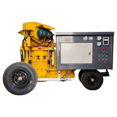 7.5kw Wet Shotcrete Cement Mortar Spraying Plaster Machine per materiali da costruzione