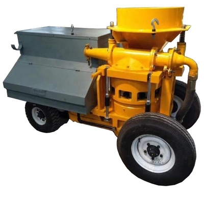 7.5kw Wet Shotcrete Cement Mortar Spraying Plaster Machine per materiali da costruzione