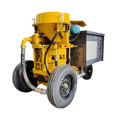 7.5kw Wet Shotcrete Cement Mortar Spraying Plaster Machine per materiali da costruzione