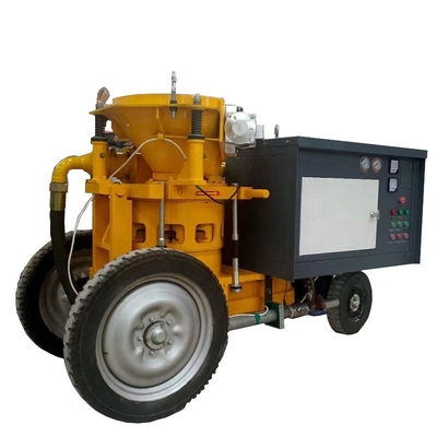 7.5kw Wet Shotcrete Cement Mortar Spraying Plaster Machine per materiali da costruzione