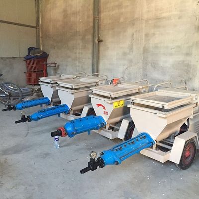 Facile manutenzione 1000m2 per 8 ore Multifunzione Plunger Mortar Cement Plaster Spraying Machine