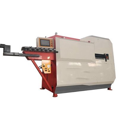 2kW Potenza del motore In acciaio inossidabile Ferro Bar Bender Cutter Cnc 2d Wire Stirrup Bending Machine
