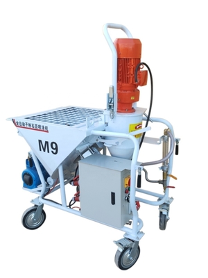 Pompa a spruzzo per rivestimento di pareti a motore diesel 220V per macchina di gesso in gesso 200 kg