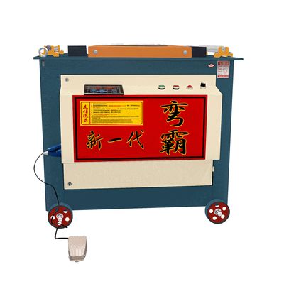 Semi-automatica Portatile Steel Bar Bender Cutter Rebar Bending Machine con Capacità 380kg