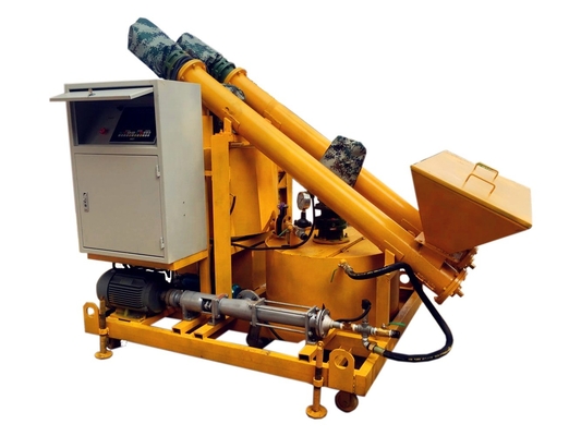 Gessatura Get Gipsum Gessure in polvere macchina diesel pompa mobile per calcestruzzo con miscelatore 2500 kg