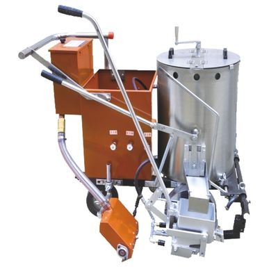Macchina di marcatura stradale a mano per rivestimento termoplastico ad alta efficienza operativa