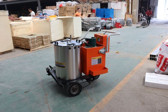 Macchina di marcatura stradale a mano per rivestimento termoplastico ad alta efficienza operativa