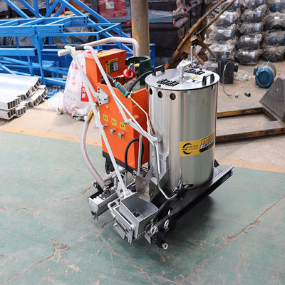 Progettazione della macchina di marcatura stradale termoplastica a spinta manuale per linee di traffico e parcheggio