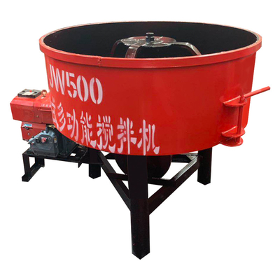 Costruzione Diesel Mobile Concrete Mixer con e 830mm Support Leg Height