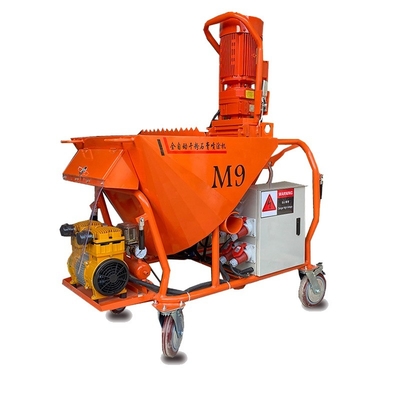 Tupo 9 macchina per lo spruzzo di gesso con capacità di 200 kg e alimentazione a 380 V