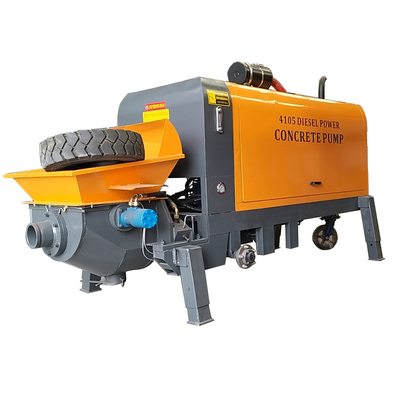 8-14 m*3/h Capacità Camione pompatore di calcestruzzo diesel per progetti di costruzione pesanti