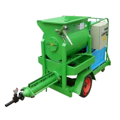 Facile manutenzione Grandi particolato mobile miscelatore di calcestruzzo con pompa di calcestruzzo pompa di colata