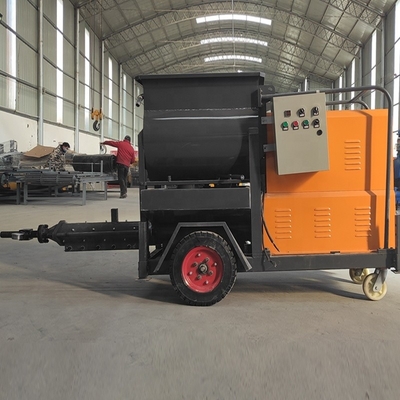 Facile manutenzione Grandi particolato mobile miscelatore di calcestruzzo con pompa di calcestruzzo pompa di colata