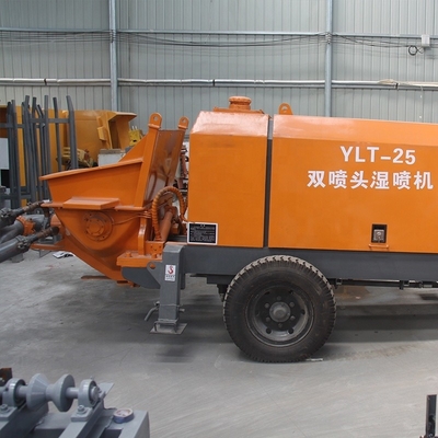 Macchina per lo spruzzo umido di calcestruzzo/macchina per lo gesso umido di calcestruzzo con potenza motoria di 45 kW