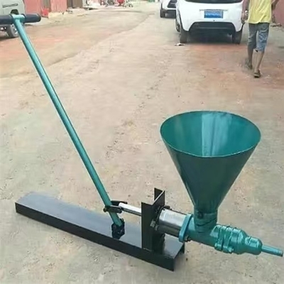 Pompa di iniezione di calcestruzzo a mano da 10 l/min con potenza elettrica 45 kg di peso