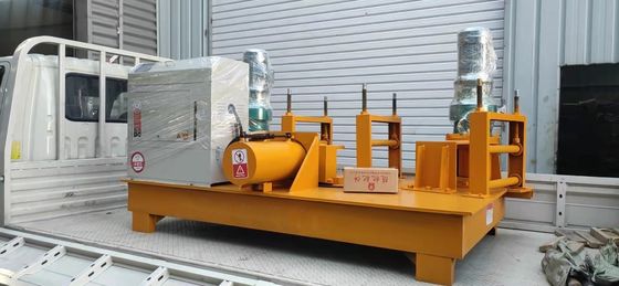 Macchina per piegare a freddo tubi in acciaio al carbonio nella costruzione di gallerie