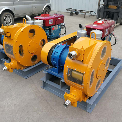 Pompa peristaltica elettrica per tubi di compressione industriali per negozi di materiali da costruzione per calcestruzzo