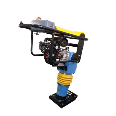 Tamping Rammer 4.0kw Compattatore a mano Roller di impatto per la compattazione delle fondamenta del terreno