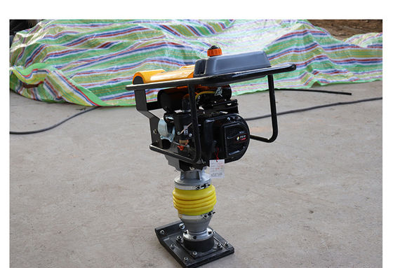 Tamping Rammer 4.0kw Compattatore a mano Roller di impatto per la compattazione delle fondamenta del terreno