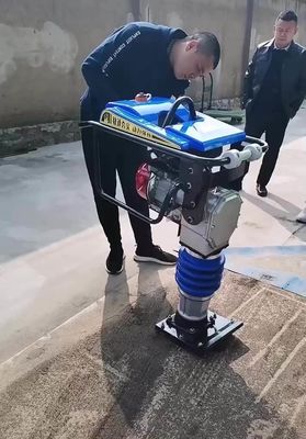 Compattatore elettrico portatile a 220v/380v 75 kg Compattatore di impatto sul suolo