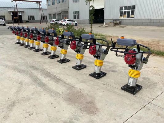 Compattatore elettrico portatile a 220v/380v 75 kg Compattatore di impatto sul suolo