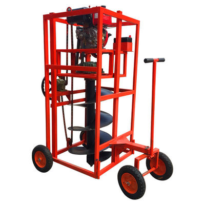 Opere di costruzione Diesel Planting Tree Digging Machine con lunghezza di trivellazione personalizzabile