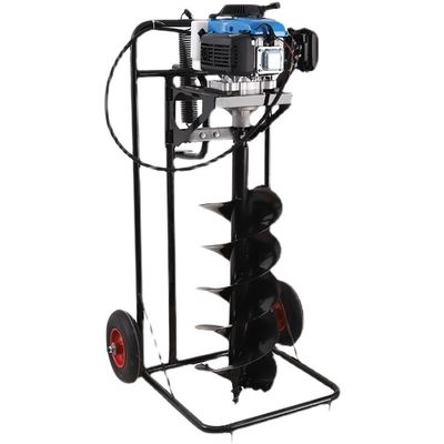 65cc Manuale rotante terreno terra a rughe di terra Post cavatrice di buchi macchina per scavare buchi