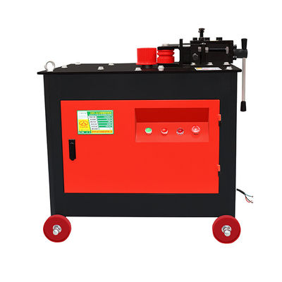 Macchina manuale di piegatura di barre di acciaio con velocità del motore 1460 r/min e potenza di 4 kW