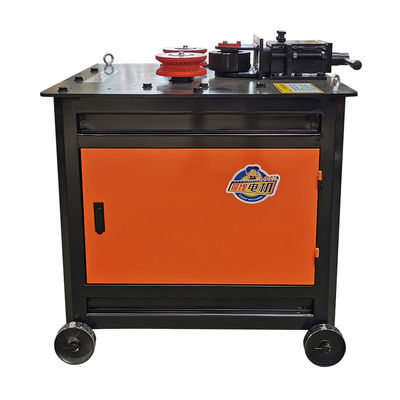 Macchina manuale di piegatura di barre di acciaio con velocità del motore 1460 r/min e potenza di 4 kW