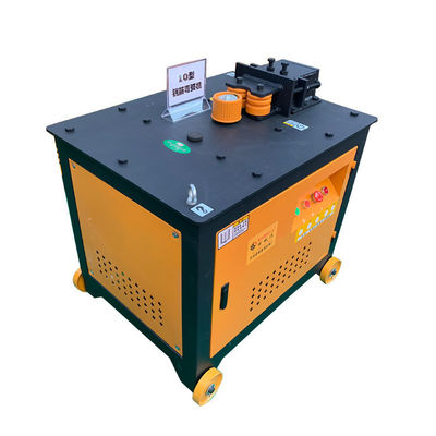 Macchina manuale di piegatura di barre di acciaio con velocità del motore 1460 r/min e potenza di 4 kW