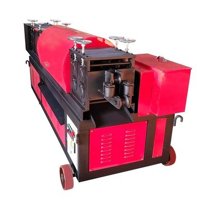 Macchina di raddrizzatore automatico di filo per raddrizzamento e taglio di barre di acciaio CNC