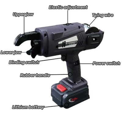 Daen Rechargeable Automatic Steel Bar Binding Machine e peso leggero Kg 5