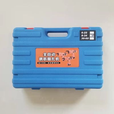 Macchina di legatura di barre di rifornimento portatile e alimentata a batteria per cantiere