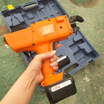 6 45mm Rebar Power Tying Machine con batteria di 1500/4500mah e dimensioni compatte