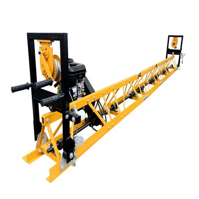 168 kg di peso di alluminio laser calcestruzzo vibrante macchina a schermo per pavimentazione stradale liscia