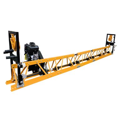 168 kg di peso di alluminio laser calcestruzzo vibrante macchina a schermo per pavimentazione stradale liscia