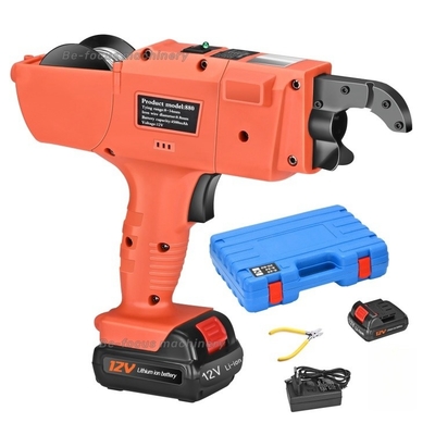 Macchina di legatura elettrica 12V 4500mAh per 8mm-34mm Legatura di rebar con 2 pinze a batteria