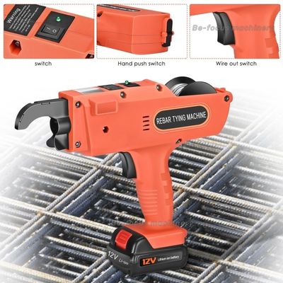 12V 4500mAh pistola di legame elettrica con 2 batterie e 1 kit di legame