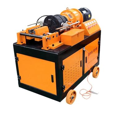 20 mm-100 mm Flat Die 3 Roll Automatic Rebar Thread Rolling Machine per vite versatili